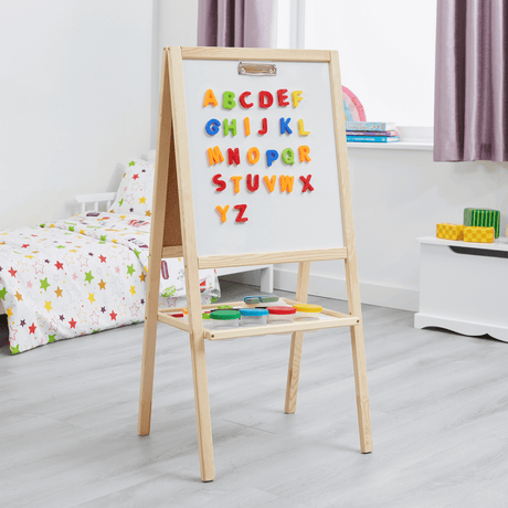 Wooden 4 in 1 Double Sided Easel - Liberty House Toys - Junior Bambinos