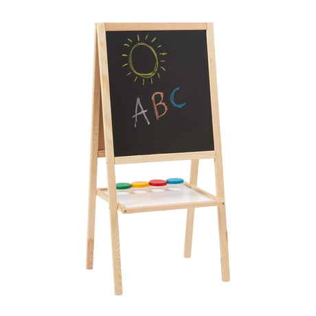 Wooden 4 in 1 Double Sided Easel - Liberty House Toys - Junior Bambinos