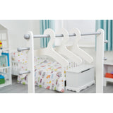 Hanging Rail with Storage - Liberty House Toys - Junior Bambinos