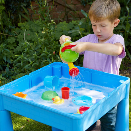 5 in 1 Multi Activity Lego Table - Blue - Liberty House Toys - Junior Bambinos