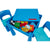 5 in 1 Multi Activity Lego Table - Blue - Liberty House Toys - Junior Bambinos