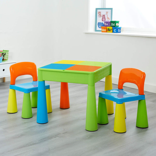 Multi Activity Table - Multi Coloured - Liberty House Toys - Junior Bambinos