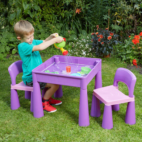 Multi Activity Table in Purple - Liberty House Toys - Junior Bambinos