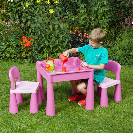 Multi Activity Table in Pink - Liberty House Toys - Junior Bambinos