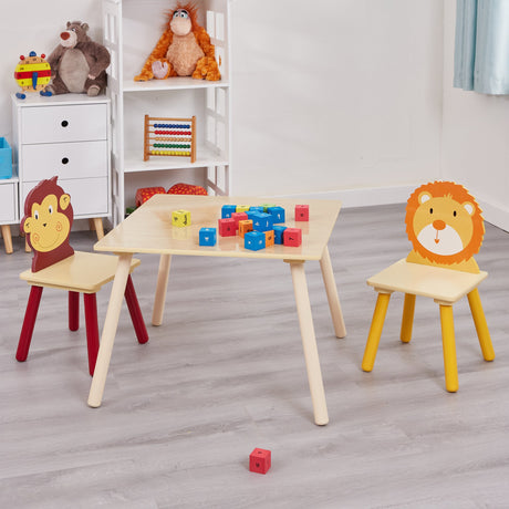 Jungle Table & 2 Chair Set - Liberty House Toys - Junior Bambinos