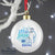 The Snowman and the Snowdog Blue Bauble - Personalised Memento Company - Junior Bambinos