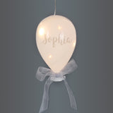 Personalised LED Light Up Glass Balloon - Personalised Memento Company - Junior Bambinos