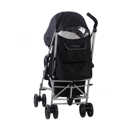 My Babiie Stroller showing rear viewing pocket