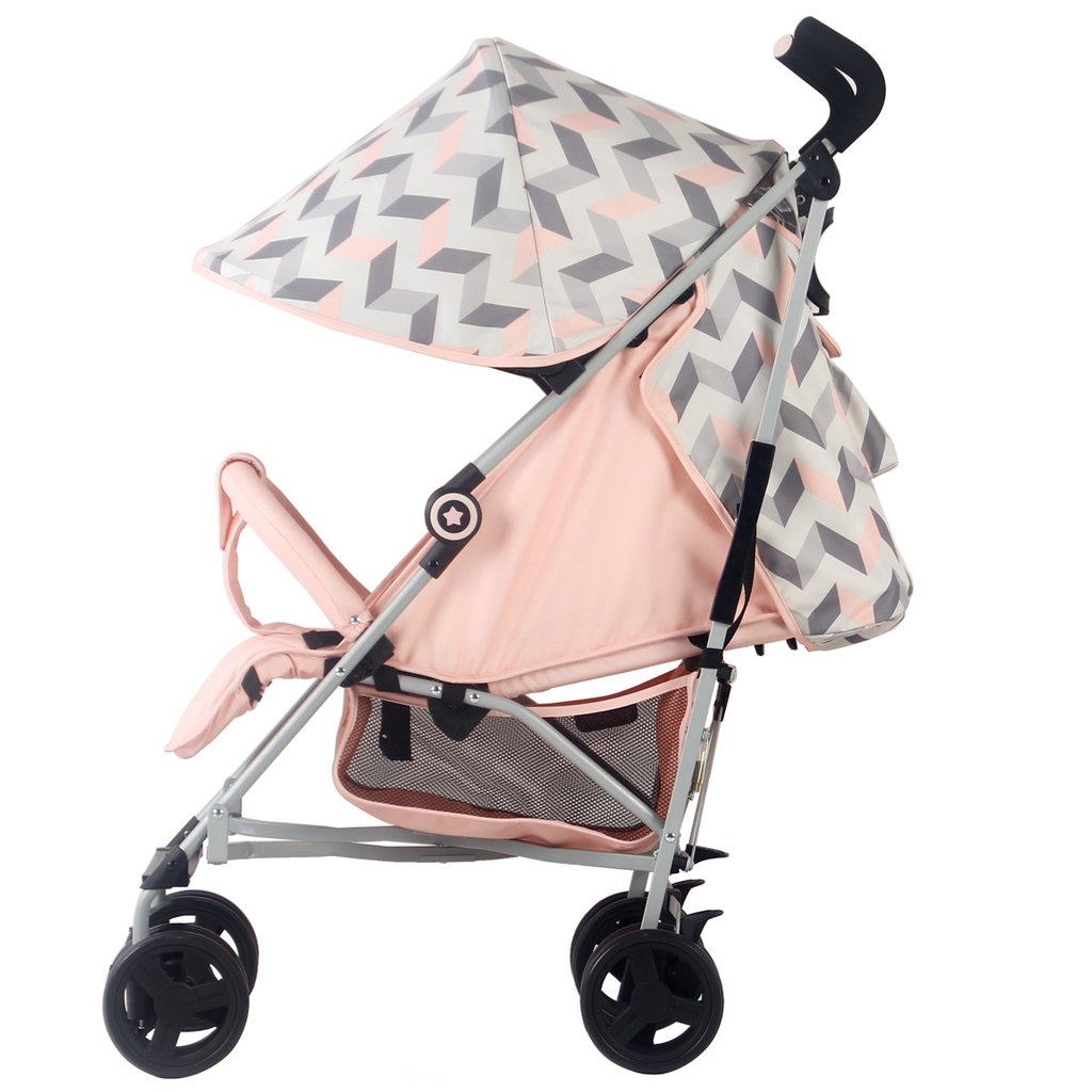 My babiie hot sale grey chevron stroller