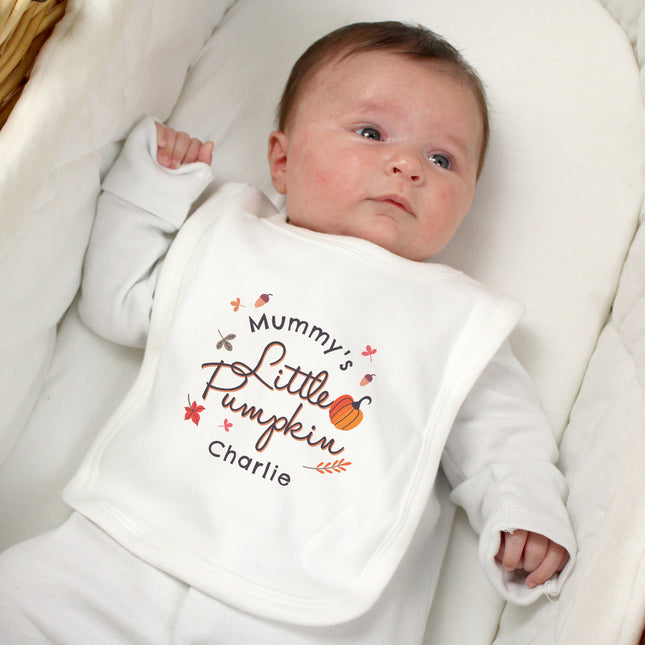 Personalised Little Pumpkin Bib - Personalised Memento Company - Junior Bambinos