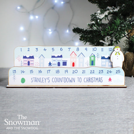 Make Your Own The Snowman Christmas Advent Countdown Kit - Personalised - Personalised Memento Company - Junior Bambinos