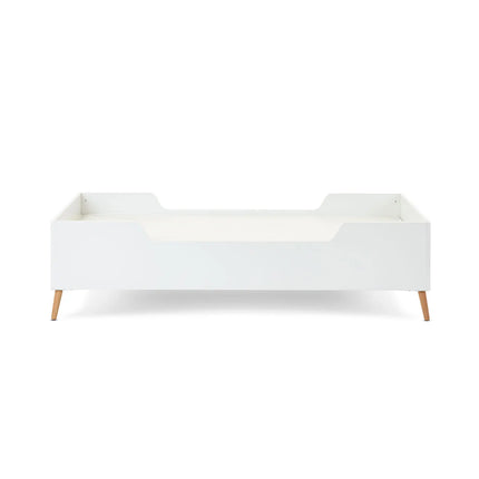 Maya Single Bed - White & Natural