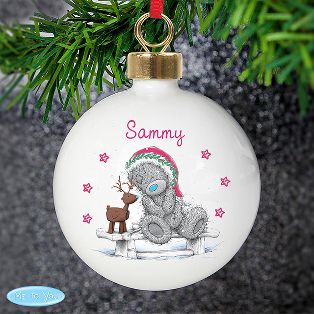 Me to You - Personalised Christmas Reindeer Bauble - Personalised Memento Company - Junior Bambinos