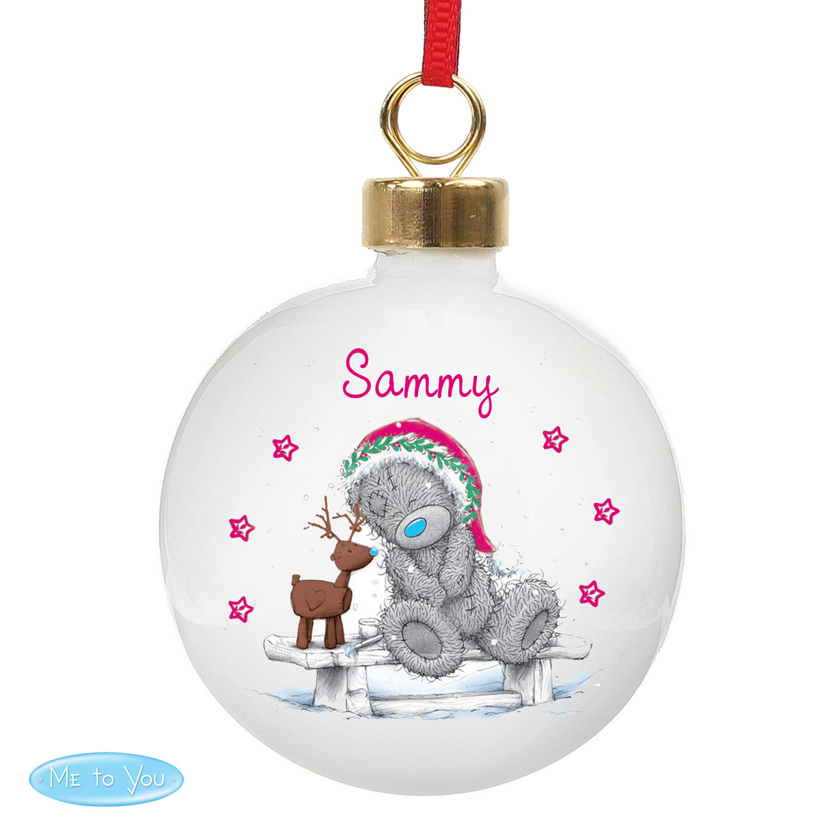 Me to You - Personalised Christmas Reindeer Bauble - Personalised Memento Company - Junior Bambinos