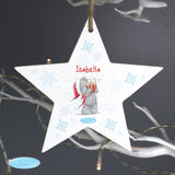Me to You - Personalised Christmas Star Decoration - Personalised Memento Company - Junior Bambinos
