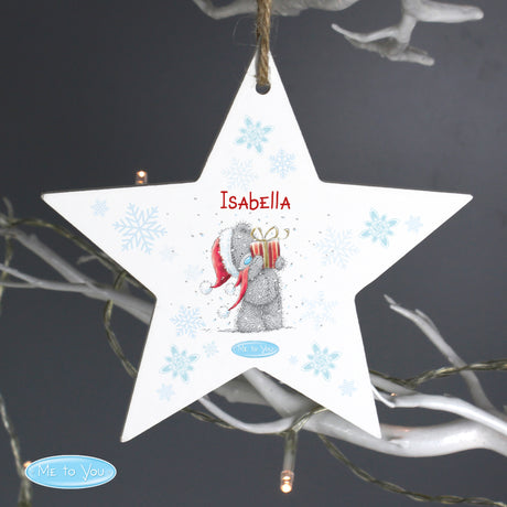 Me to You - Personalised Christmas Star Decoration - Personalised Memento Company - Junior Bambinos