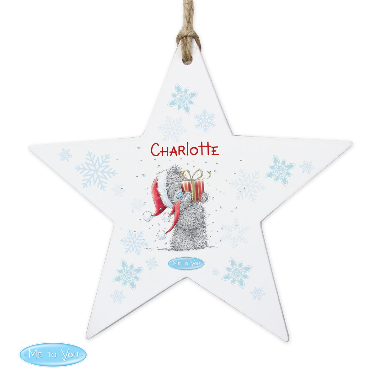Me to You - Personalised Christmas Star Decoration - Personalised Memento Company - Junior Bambinos