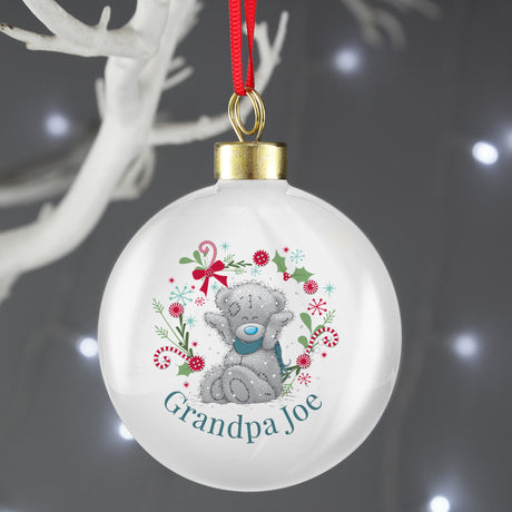 Me to You - Personalised Christmas Bauble - ideal for Dad, Grandad - Personalised Memento Company - Junior Bambinos