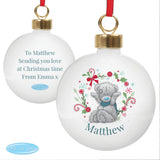 Me to You - Personalised Christmas Bauble - ideal for Dad, Grandad - Personalised Memento Company - Junior Bambinos