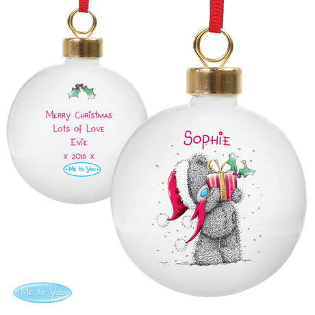 Me to You - Personalised Christmas Bauble - Personalised Memento Company - Junior Bambinos