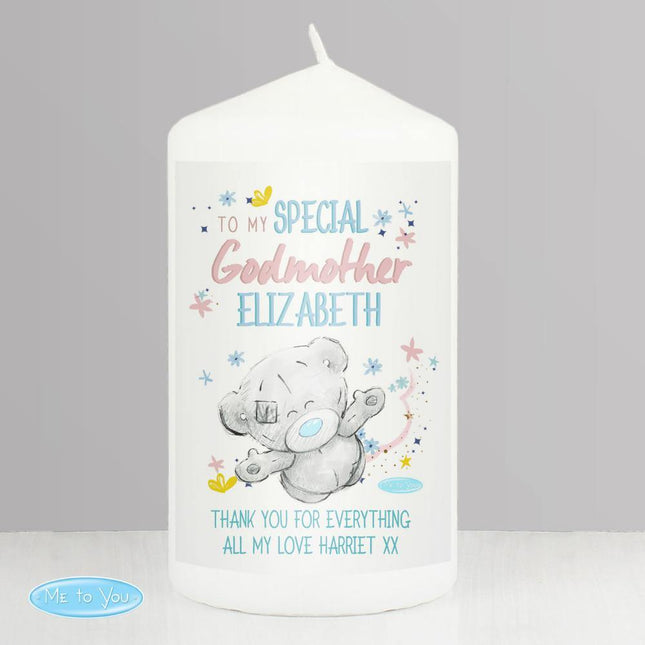 Personalised Me to You Godmother Candle - Junior Bambinos