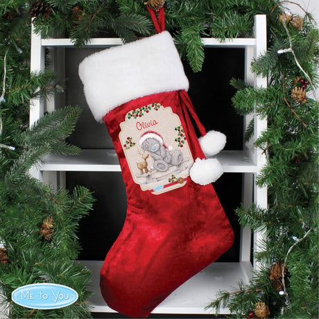 Me to You Reindeer - Personalised Christmas Stocking - Personalised Memento Company - Junior Bambinos