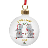 Me to You - Personalised Christmas Twins Bauble - Personalised Memento Company - Junior Bambinos