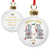 Me to You - Personalised Christmas Twins Bauble - Personalised Memento Company - Junior Bambinos