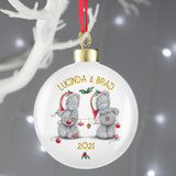 Me to You - Personalised Christmas Twins Bauble - Personalised Memento Company - Junior Bambinos