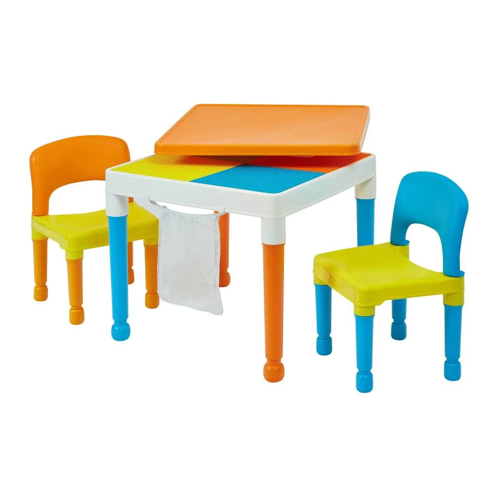 Multipurpose Activity Table & Chairs - Multi-Coloured