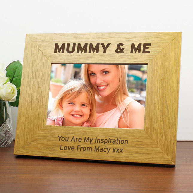 Mummy & Me Personalised Photo Frame - Junior Bambinos