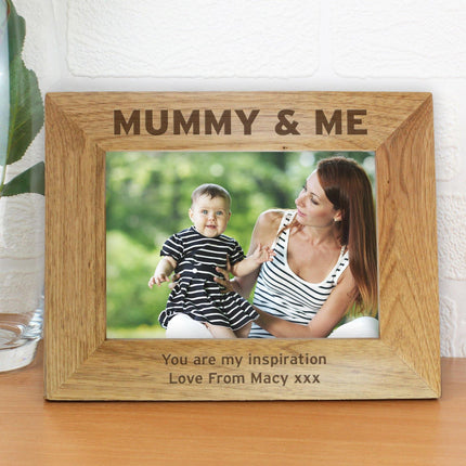 Mummy & Me Personalised Photo Frame (7 x 5") - Junior Bambinos