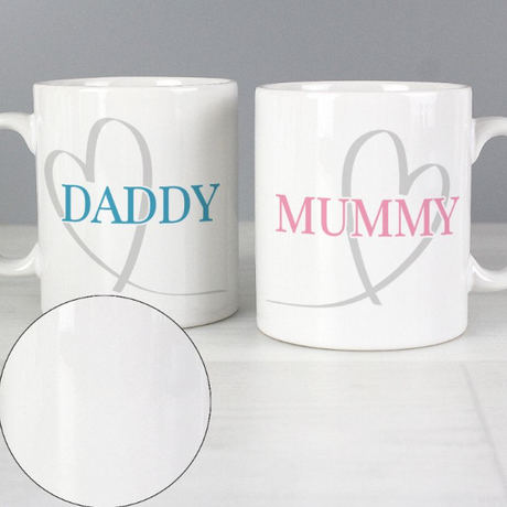 Mummy and Daddy Personalised Mug - Personalised Memento Company - Junior Bambinos