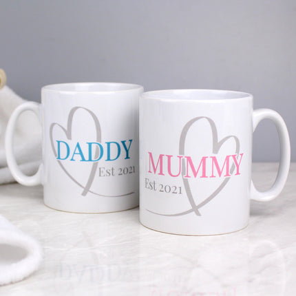 Mummy and Daddy Personalised Mug - Personalised Memento Company - Junior Bambinos
