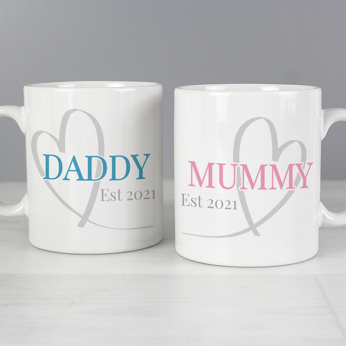 Mummy and Daddy Personalised Mug - Personalised Memento Company - Junior Bambinos