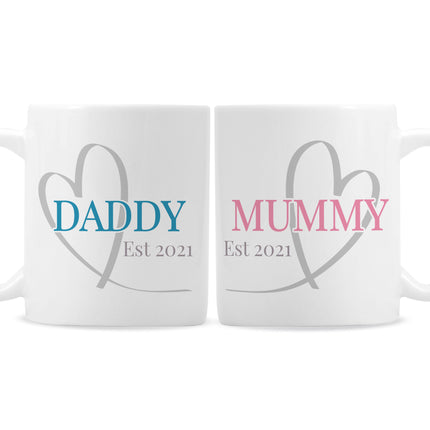 Mummy and Daddy Personalised Mug - Personalised Memento Company - Junior Bambinos