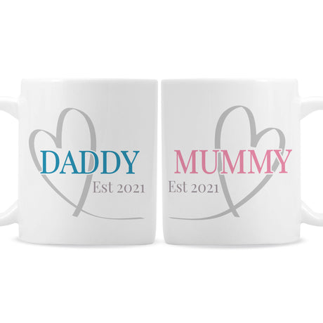 Mummy and Daddy Personalised Mug - Personalised Memento Company - Junior Bambinos