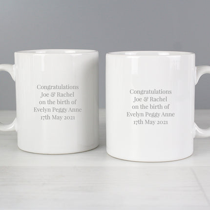 Mummy and Daddy Personalised Mug - Personalised Memento Company - Junior Bambinos