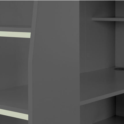 Nebula Gaming High Sleeper Bed - Julian Bowen - Junior Bambinos