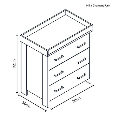 Nika Nursery Room Set - 2 pc - Junior Bambinos