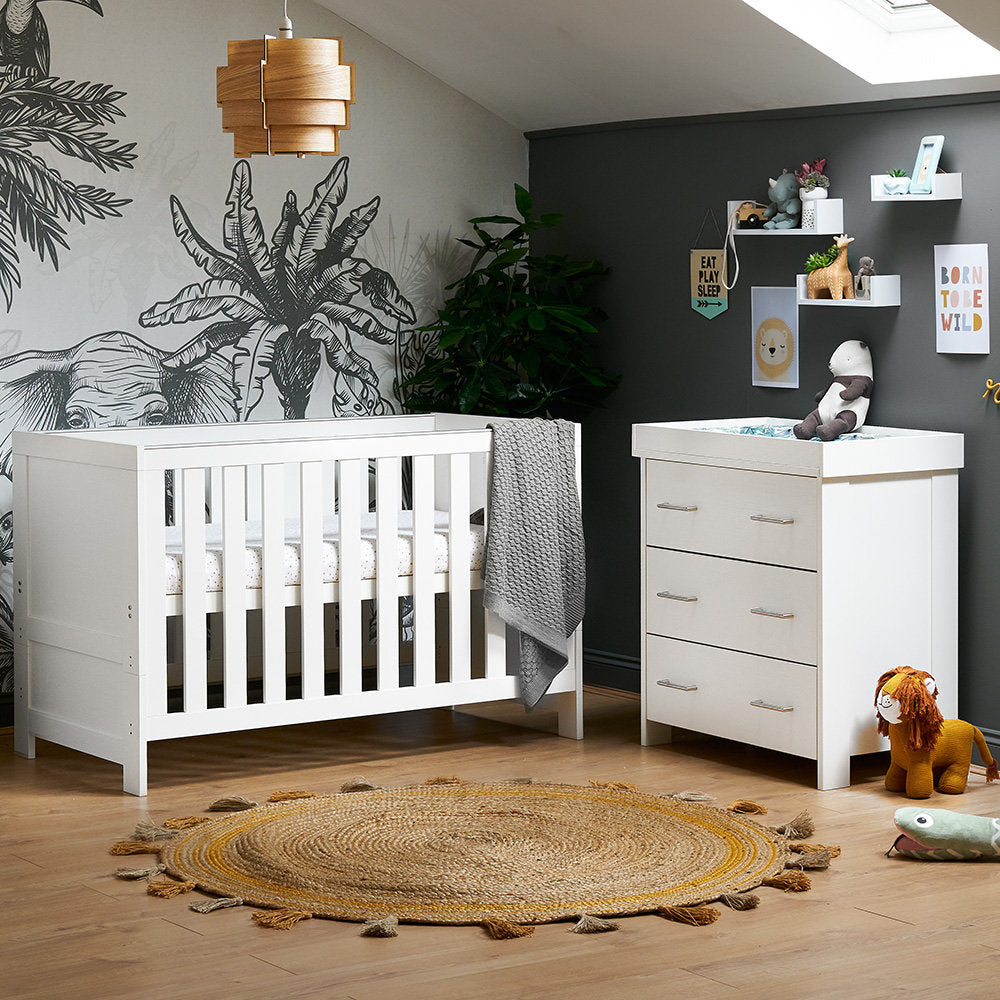 White wash cheap baby furniture