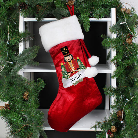 Nutcracker - Personalised Christmas Stocking - Personalised Memento Company - Junior Bambinos