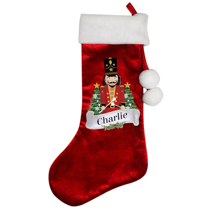 Nutcracker - Personalised Christmas Stocking - Personalised Memento Company - Junior Bambinos