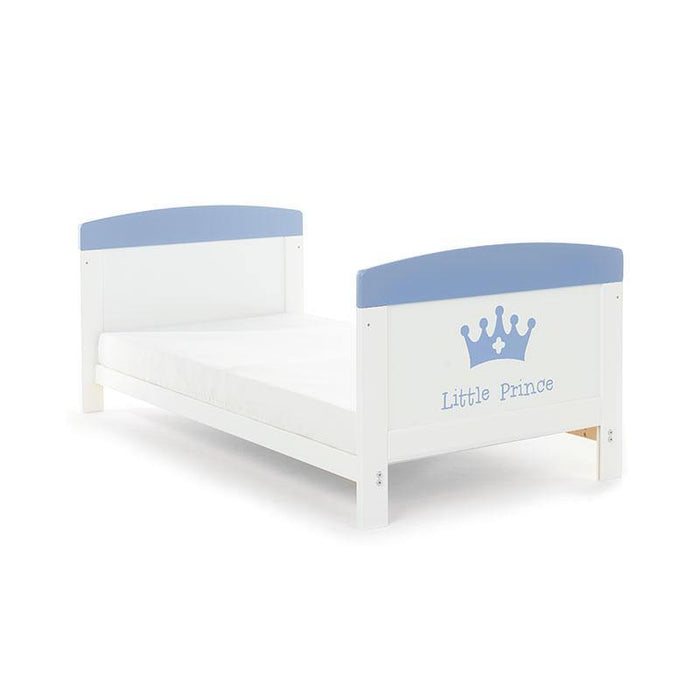 Little Prince Cot Bed White Obaby
