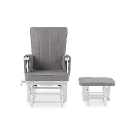 Deluxe Reclining Glider Chair and Stool - Junior Bambinos