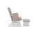 Deluxe Reclining Glider Chair and Stool - Junior Bambinos