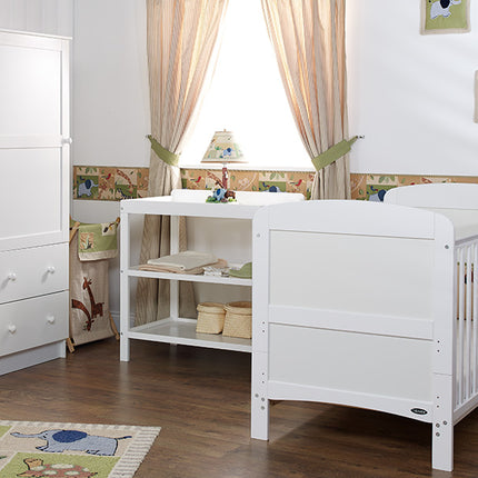 Grace 3 Piece Nursery Furniture Set - White