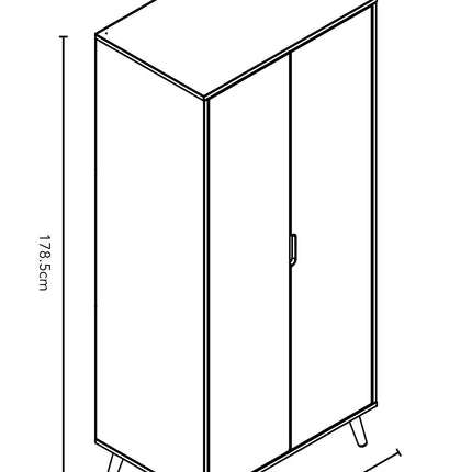 Maya Double Wardrobe - Junior Bambinos