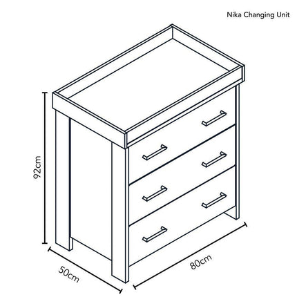 Nika Changing Unit - Junior Bambinos