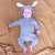 Organic Fluffy Tail Bunny Rabbit Baby Onesie - 6-12 Months
